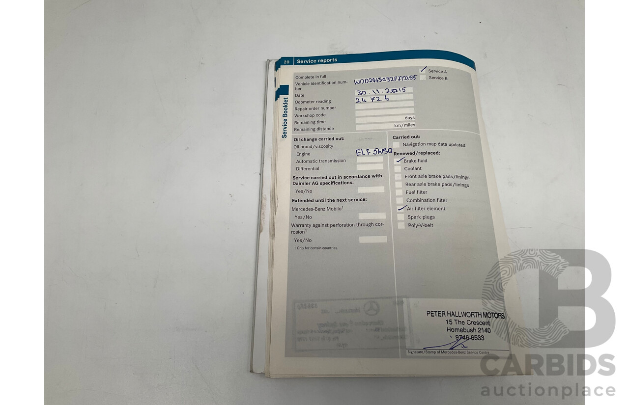 8/2011 Mercedes Benz C250 CDI BE AMG Package W204 MY11 2d Coupe Magnetite Black Metallic Turbo Diesel 2.1L