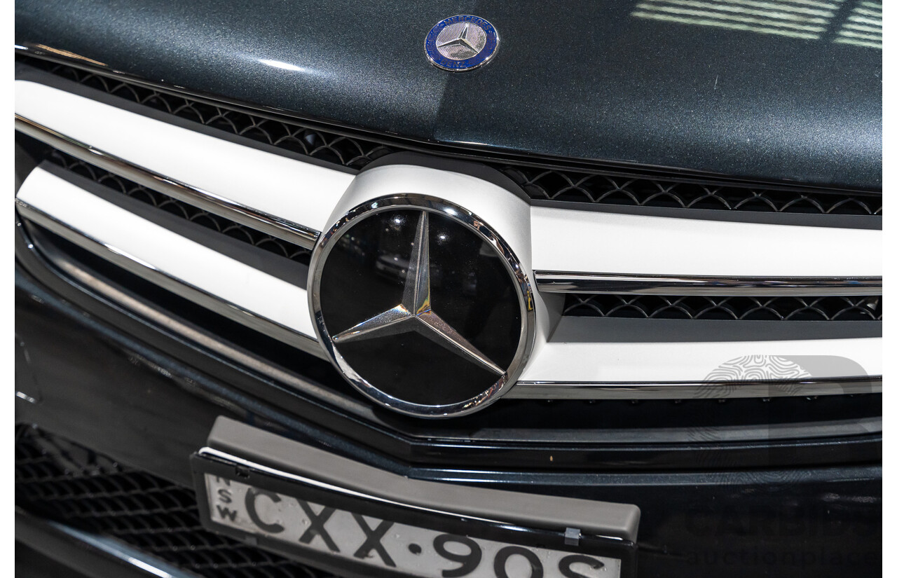 8/2011 Mercedes Benz C250 CDI BE AMG Package W204 MY11 2d Coupe Magnetite Black Metallic Turbo Diesel 2.1L