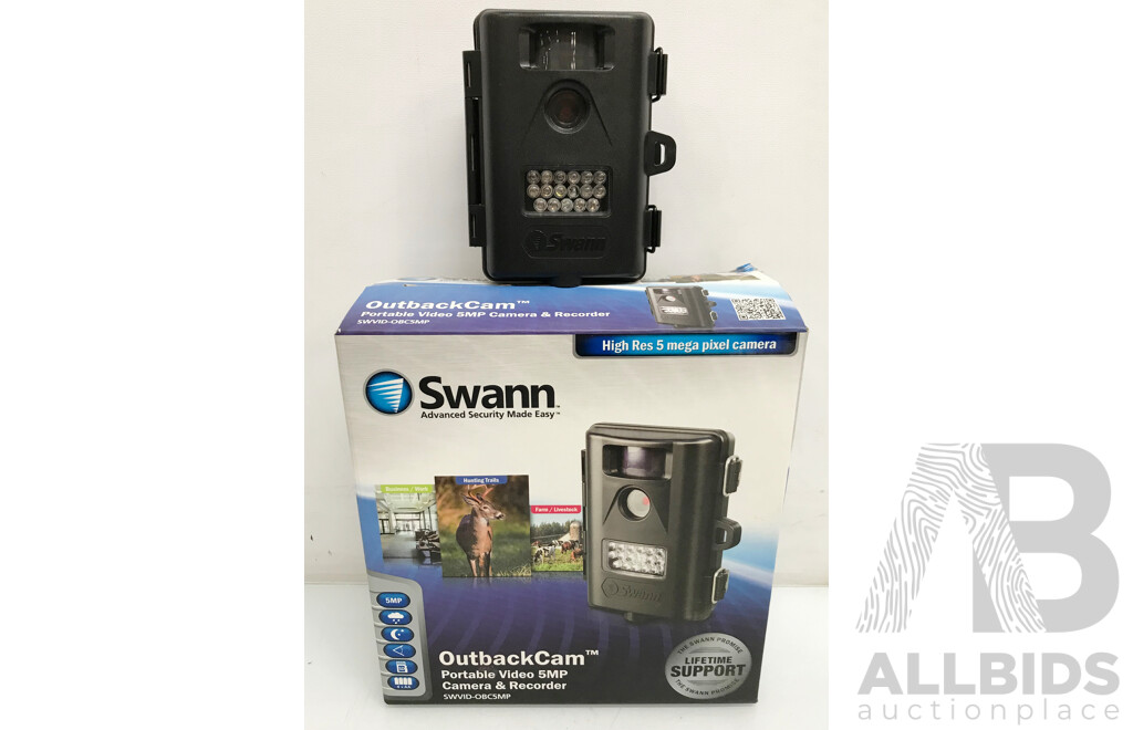 Swann OutbackCam Portable Video 5MP Camera & Recorder