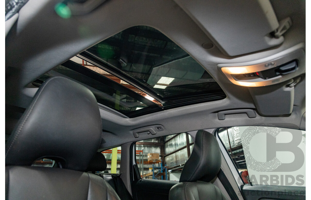 08/2014 Volvo XC60 T5 Luxury DZ MY14 4d Wagon White Turbo 2.0L