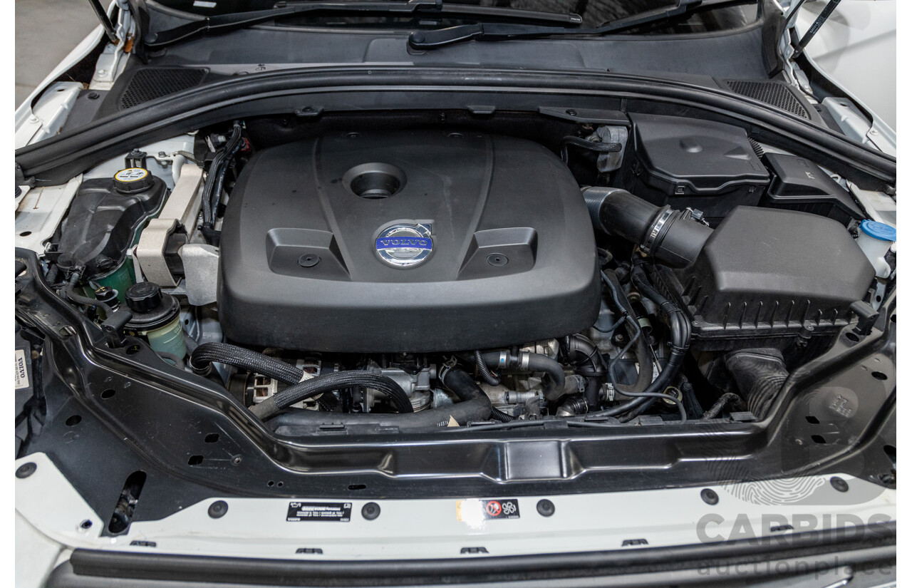 08/2014 Volvo XC60 T5 Luxury DZ MY14 4d Wagon White Turbo 2.0L