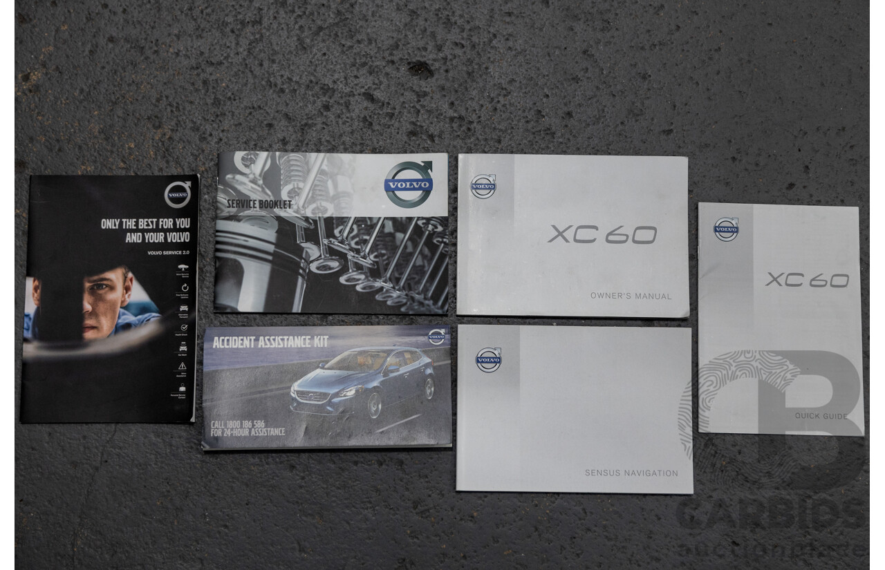 08/2014 Volvo XC60 T5 Luxury DZ MY14 4d Wagon White Turbo 2.0L