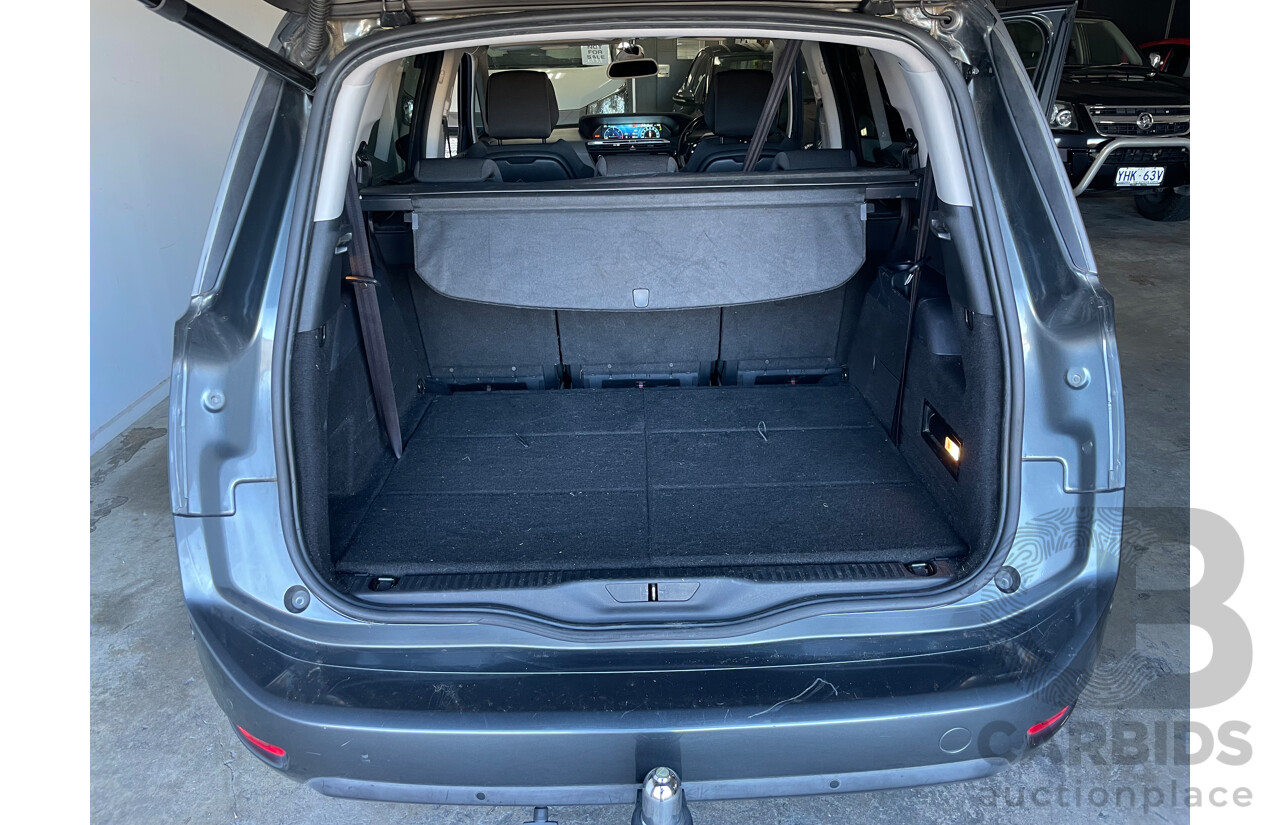 09/2015 Citroen Grand C4 PICASSO EXCLUSIVE FWD B7 MY15 4D Wagon Grey 2.0L