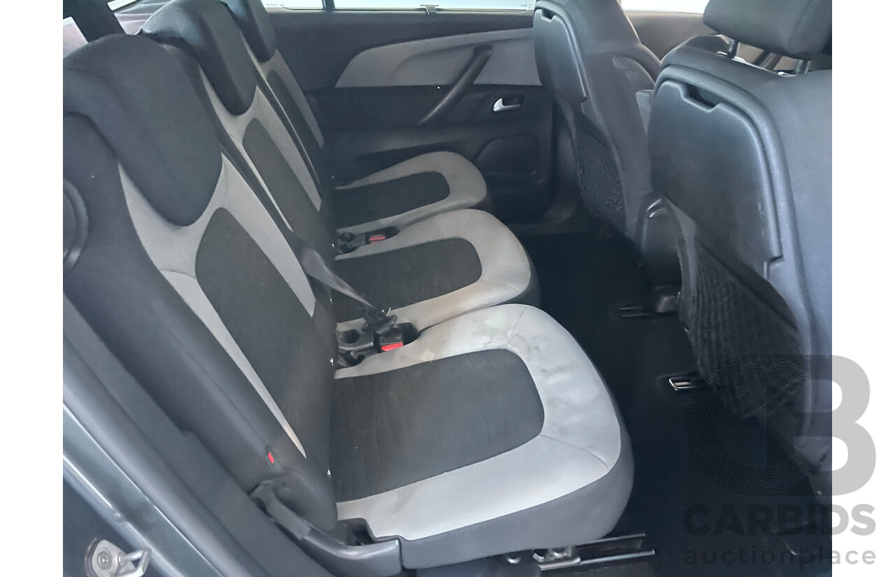 09/2015 Citroen Grand C4 PICASSO EXCLUSIVE FWD B7 MY15 4D Wagon Grey 2.0L
