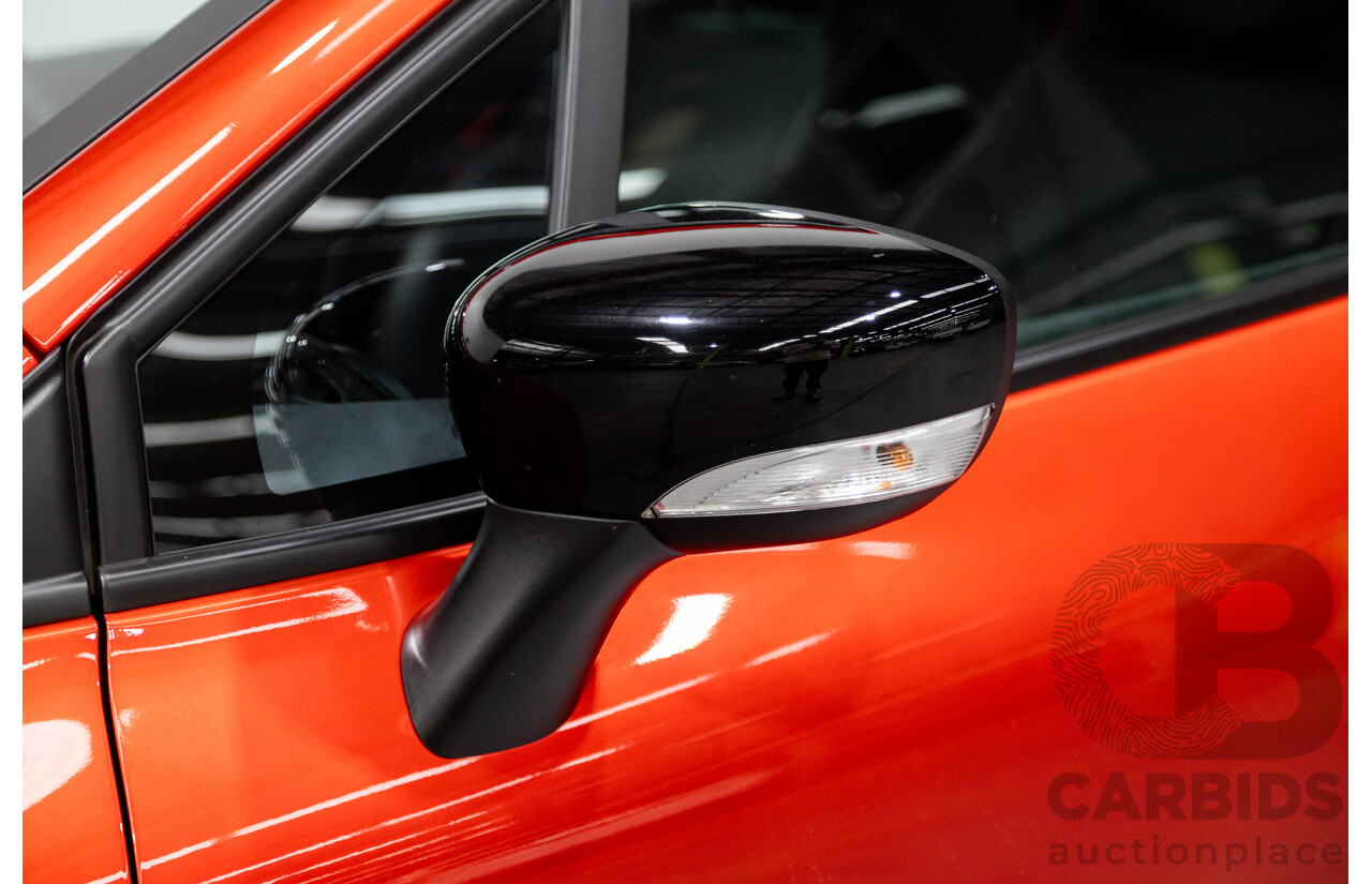 10/2017 Renault Clio RS 200 CUP Premium X98 5d Hatchback Metallic Flame Red Turbo 1.6L