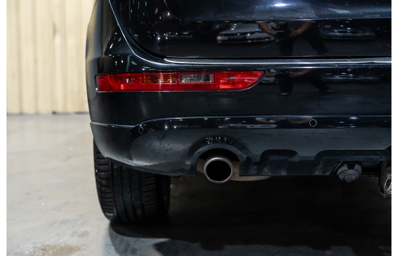 1/2011 Audi Q5 3.0 TDI Quattro (AWD) 8R MY11 4d Wagon Metallic Black Turbo Diesel V6 3.0L