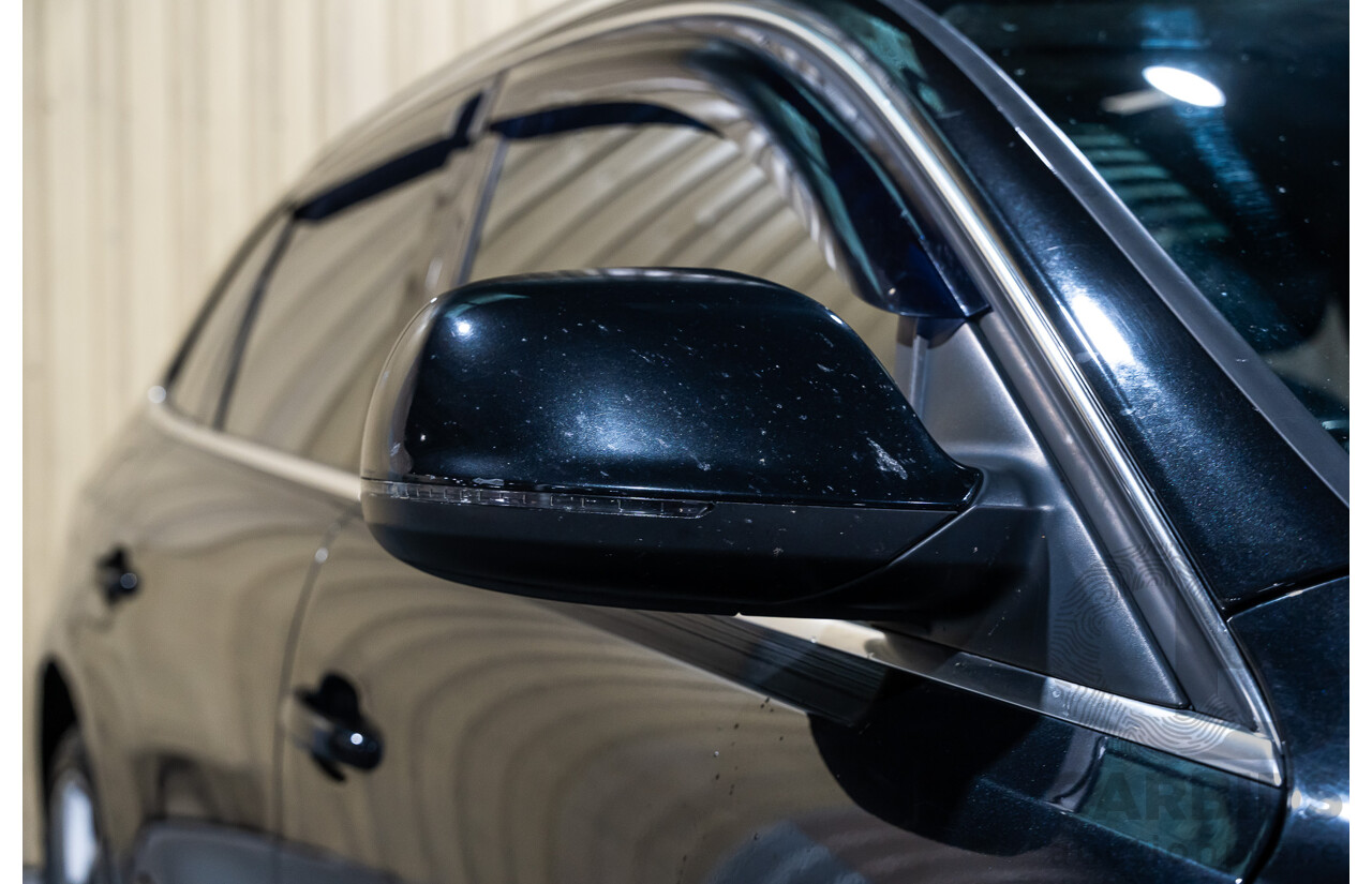 1/2011 Audi Q5 3.0 TDI Quattro (AWD) 8R MY11 4d Wagon Metallic Black Turbo Diesel V6 3.0L