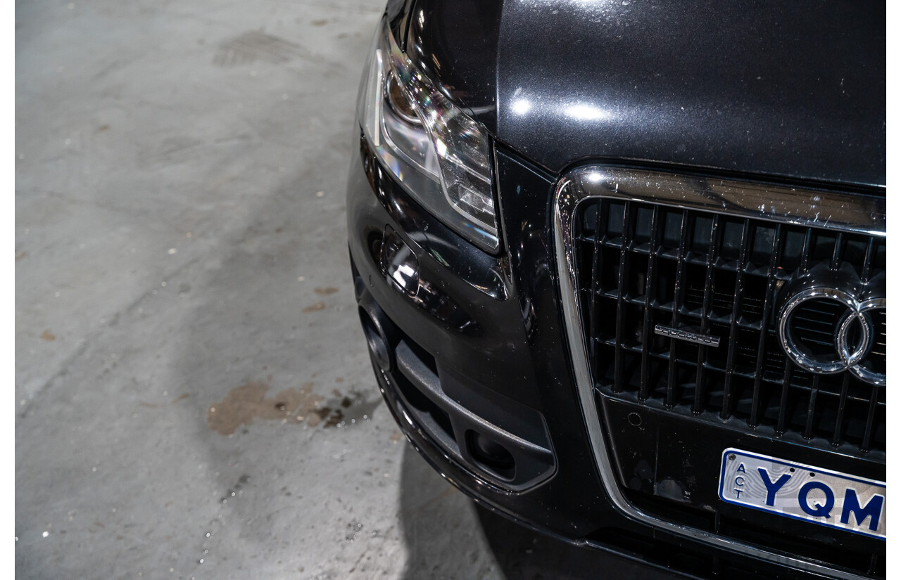 1/2011 Audi Q5 3.0 TDI Quattro (AWD) 8R MY11 4d Wagon Metallic Black Turbo Diesel V6 3.0L