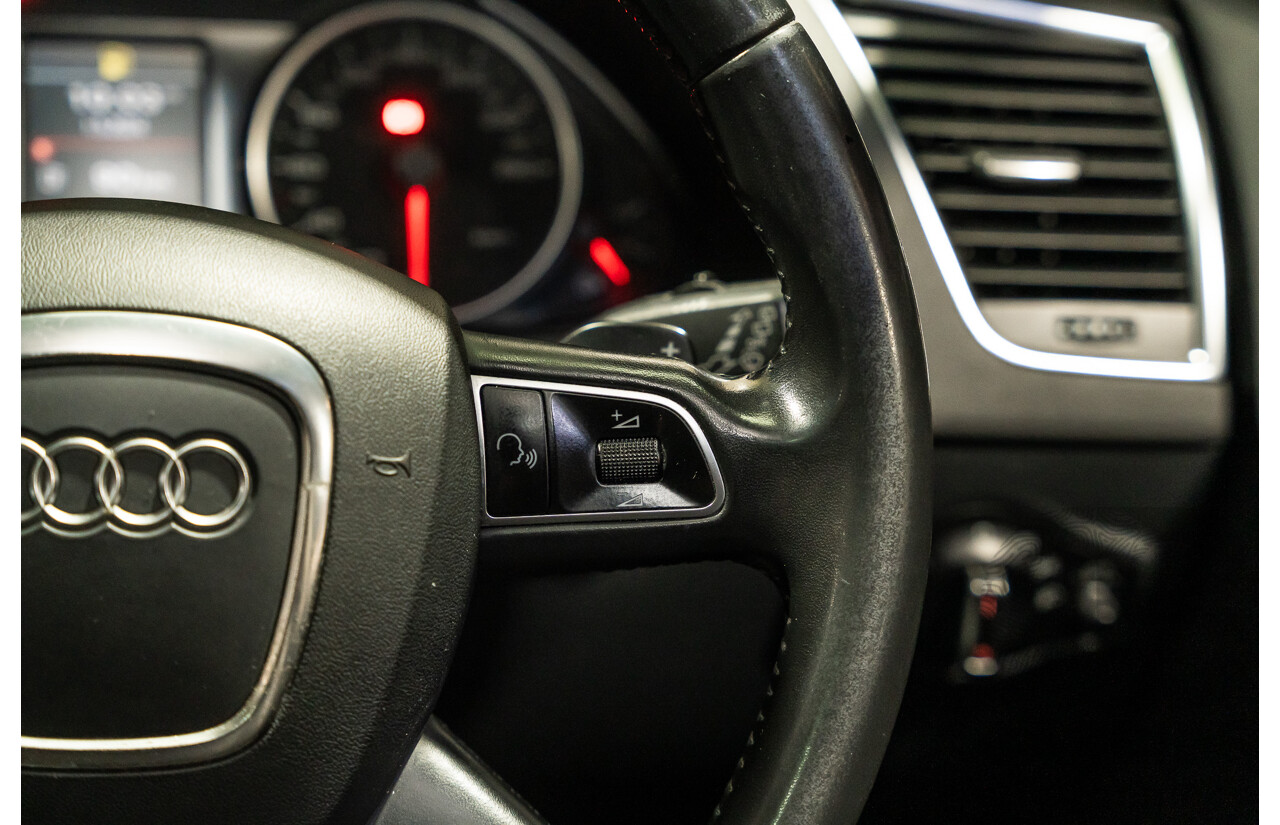 1/2011 Audi Q5 3.0 TDI Quattro (AWD) 8R MY11 4d Wagon Metallic Black Turbo Diesel V6 3.0L