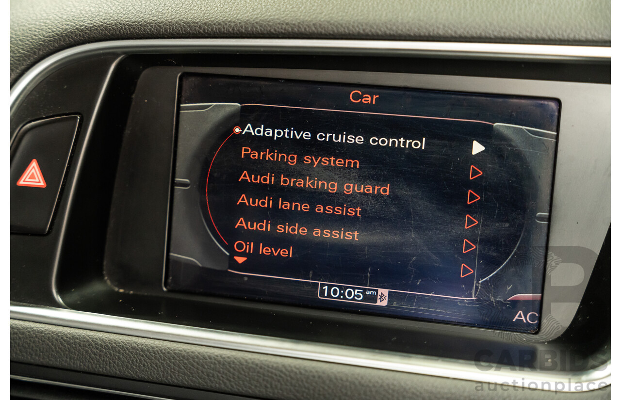 1/2011 Audi Q5 3.0 TDI Quattro (AWD) 8R MY11 4d Wagon Metallic Black Turbo Diesel V6 3.0L