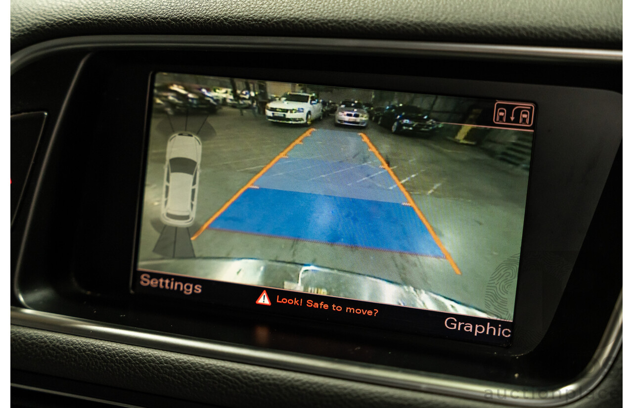 1/2011 Audi Q5 3.0 TDI Quattro (AWD) 8R MY11 4d Wagon Metallic Black Turbo Diesel V6 3.0L