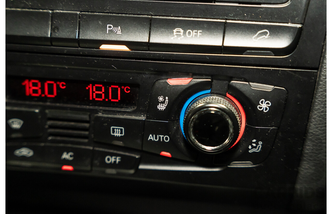 1/2011 Audi Q5 3.0 TDI Quattro (AWD) 8R MY11 4d Wagon Metallic Black Turbo Diesel V6 3.0L