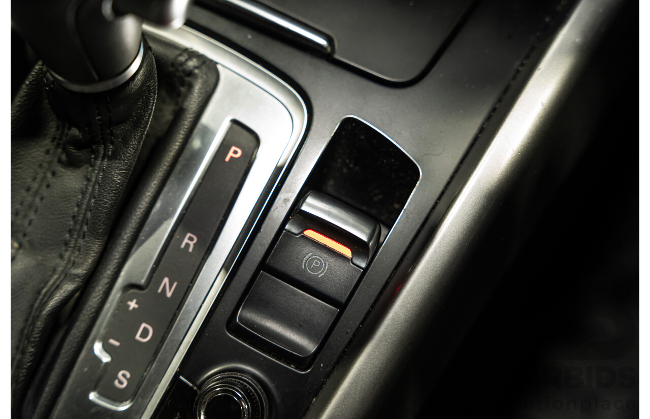 1/2011 Audi Q5 3.0 TDI Quattro (AWD) 8R MY11 4d Wagon Metallic Black Turbo Diesel V6 3.0L