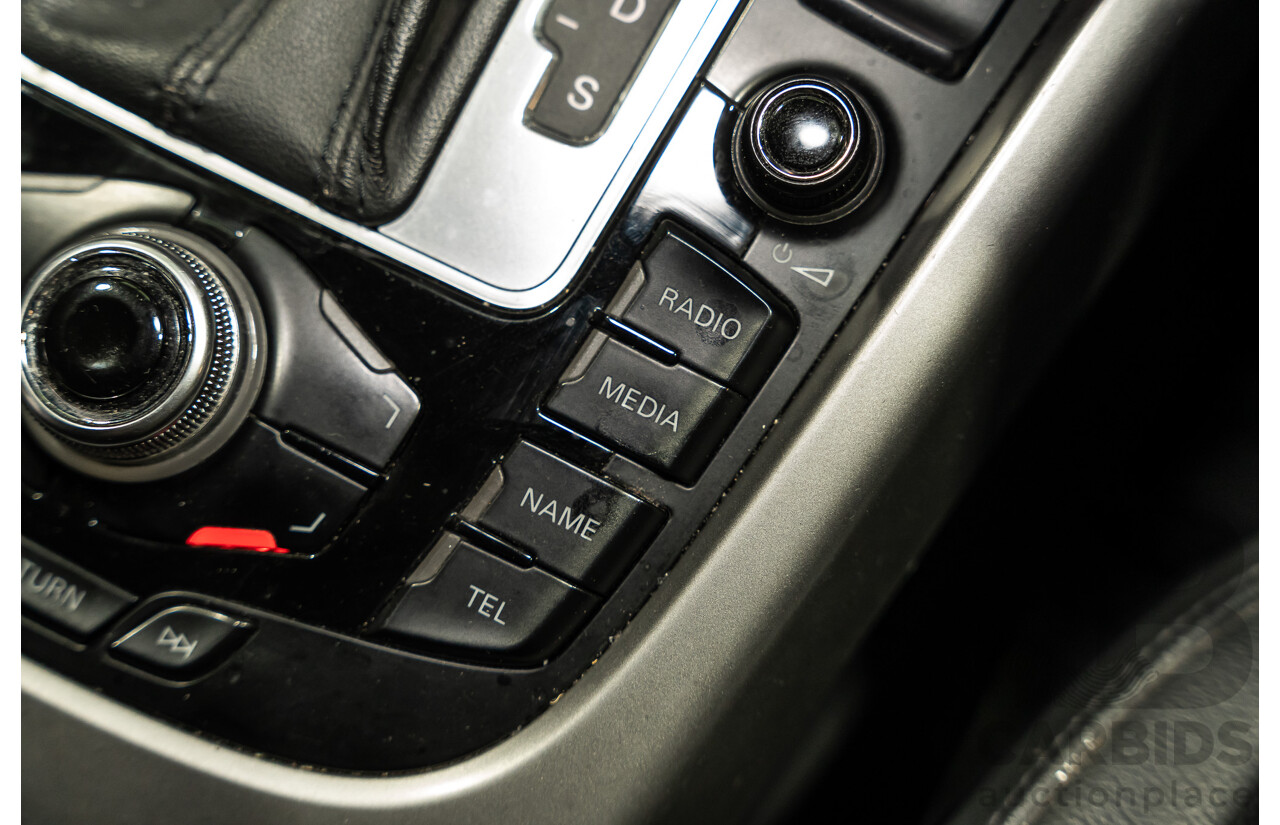 1/2011 Audi Q5 3.0 TDI Quattro (AWD) 8R MY11 4d Wagon Metallic Black Turbo Diesel V6 3.0L