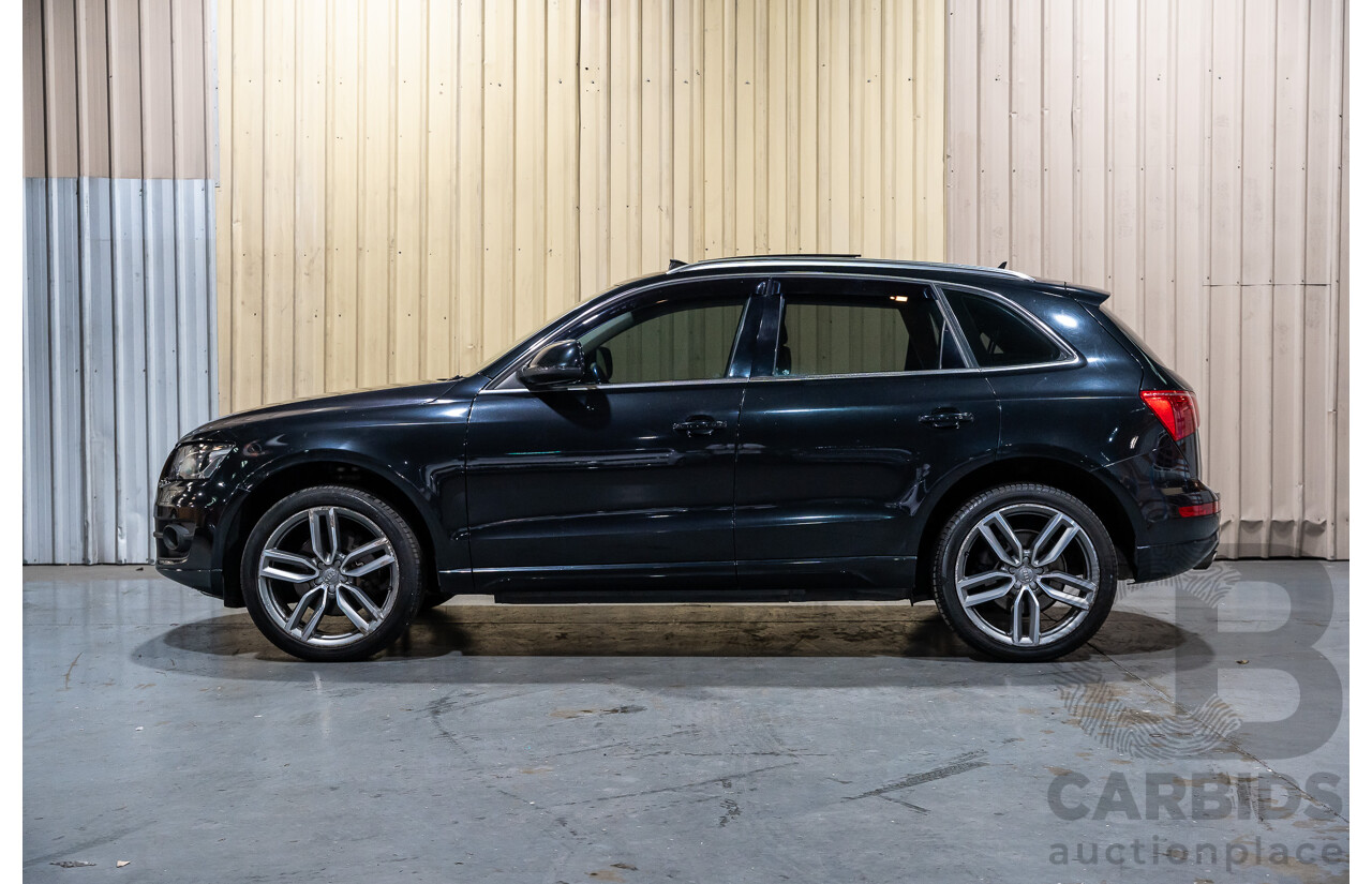 1/2011 Audi Q5 3.0 TDI Quattro (AWD) 8R MY11 4d Wagon Metallic Black Turbo Diesel V6 3.0L