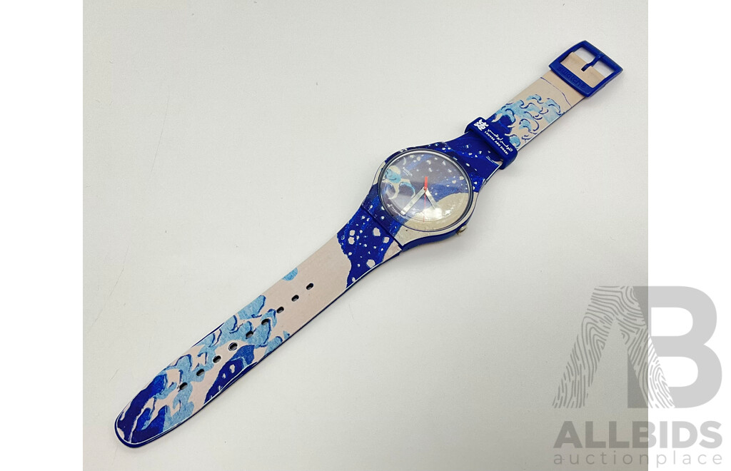 Swatch Louvre Abu Dhabi Wrist Watch, Swiss Made