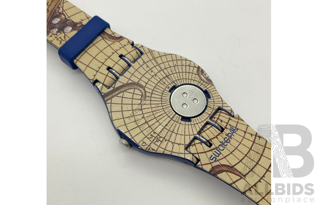Swatch Louvre Abu Dhabi Wrist Watch, Swiss Made