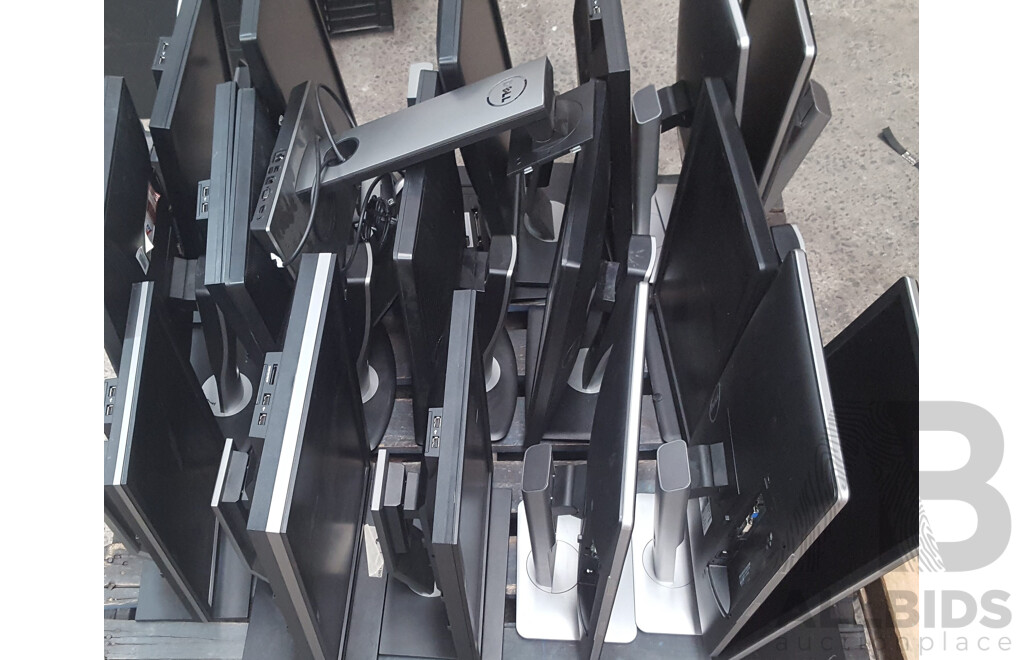 Bulk Lot of Assorted LCD Monitors