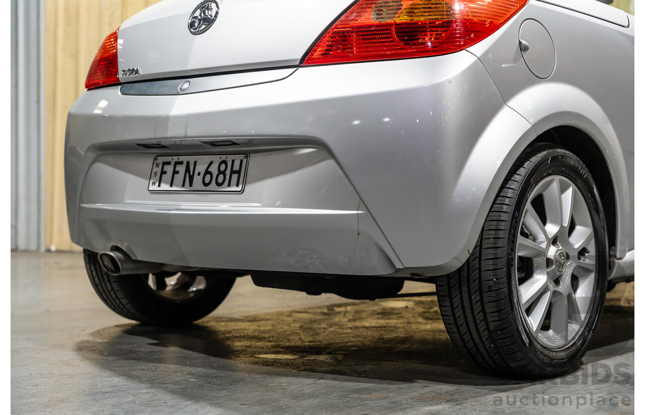 1/2006 Holden Tigra  XC MY06 2d Convertible Metallic Silver 1.8L