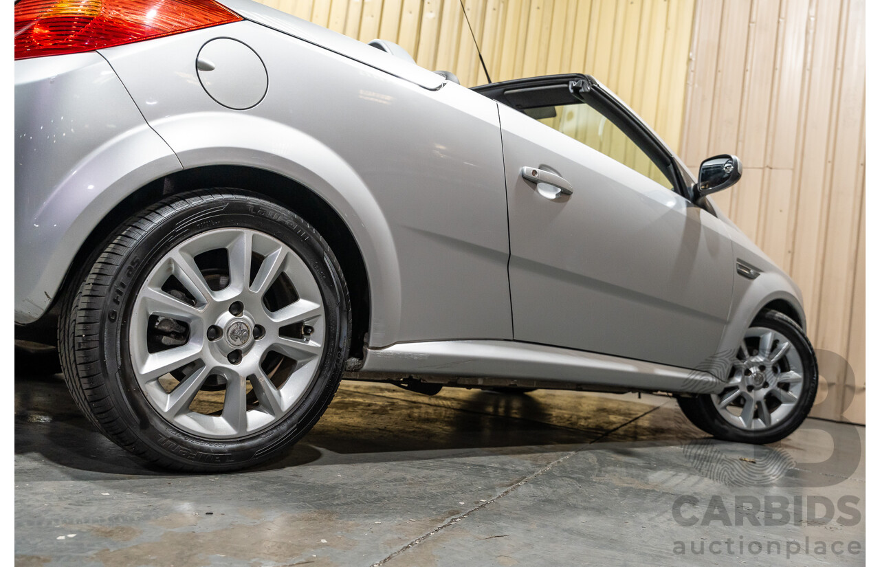 1/2006 Holden Tigra  XC MY06 2d Convertible Metallic Silver 1.8L
