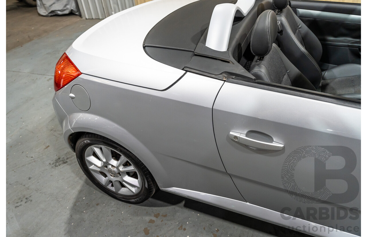 1/2006 Holden Tigra  XC MY06 2d Convertible Metallic Silver 1.8L