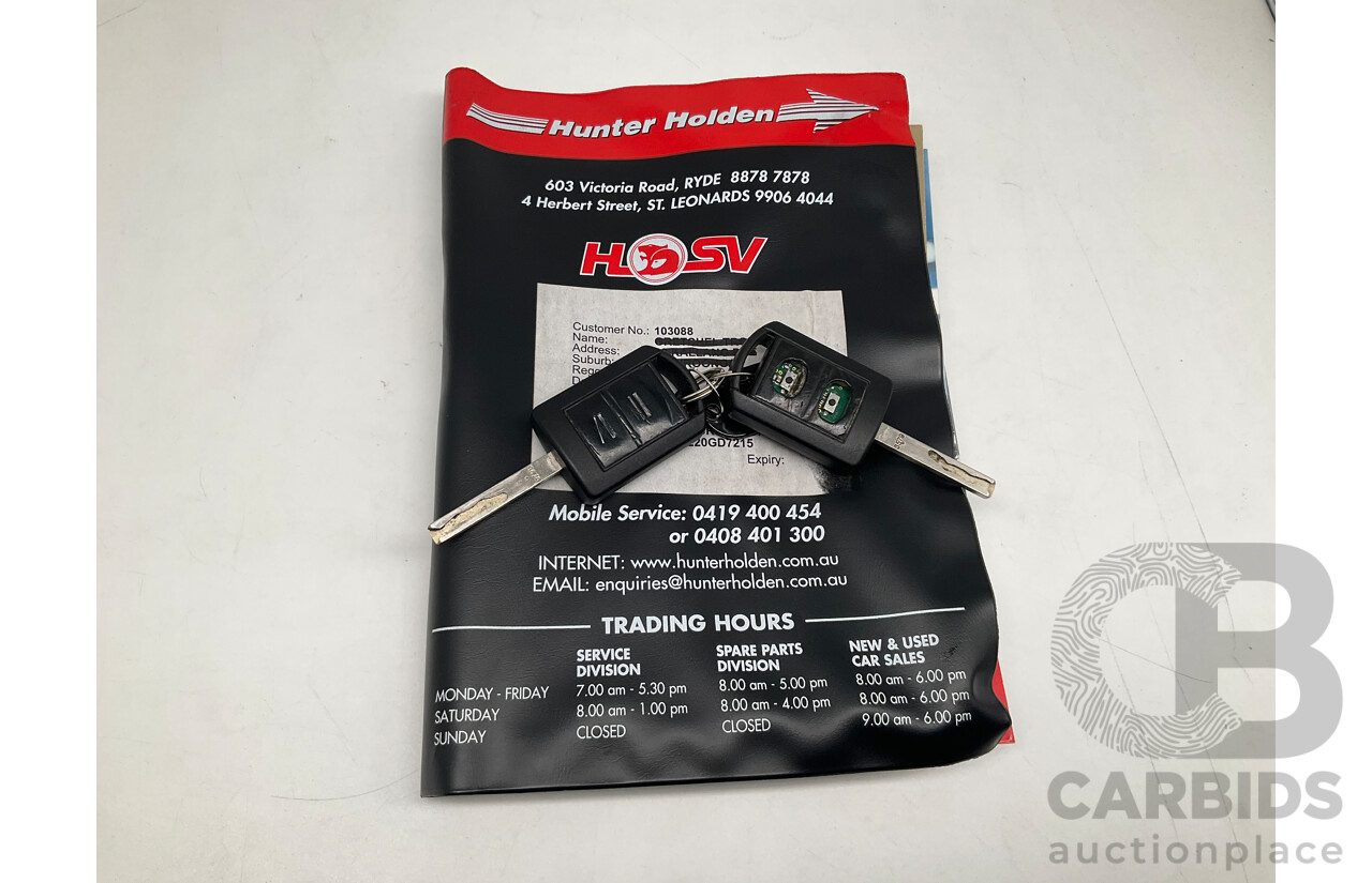 1/2006 Holden Tigra  XC MY06 2d Convertible Metallic Silver 1.8L