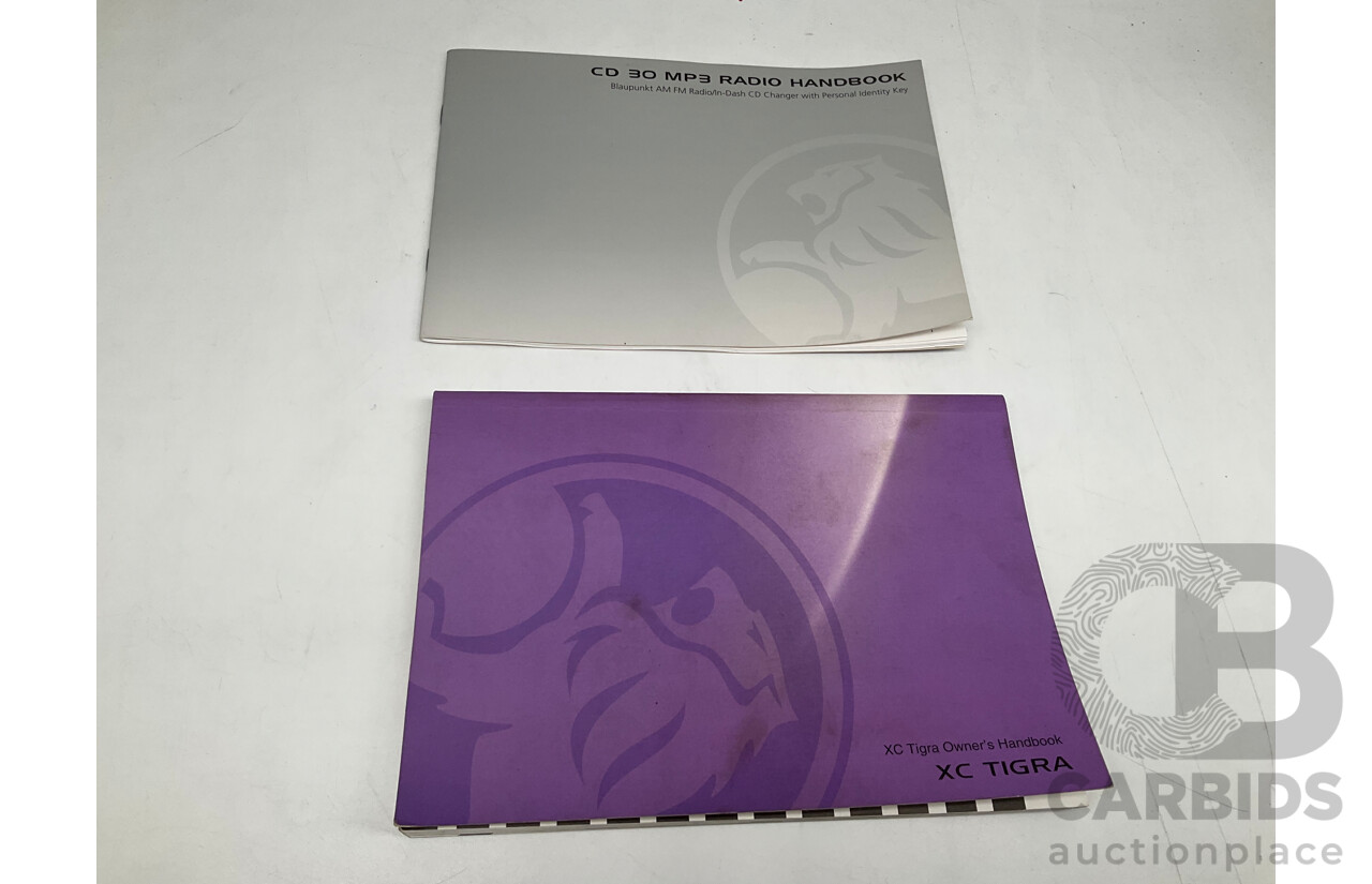 1/2006 Holden Tigra  XC MY06 2d Convertible Metallic Silver 1.8L