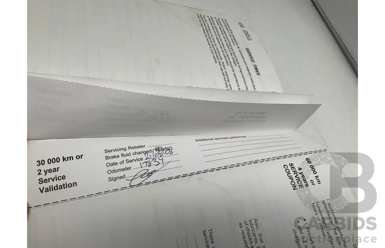 1/2006 Holden Tigra  XC MY06 2d Convertible Metallic Silver 1.8L