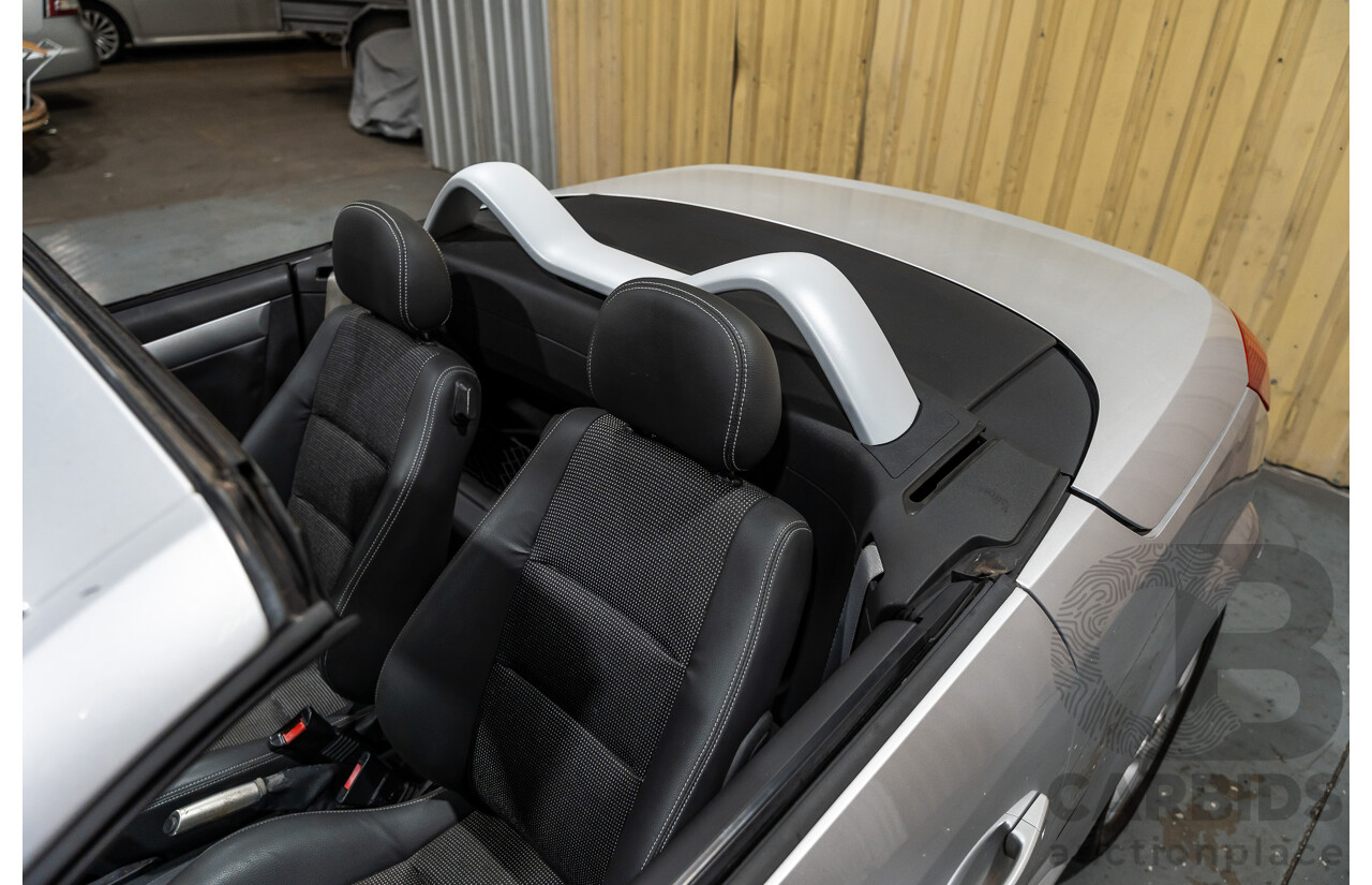 1/2006 Holden Tigra  XC MY06 2d Convertible Metallic Silver 1.8L