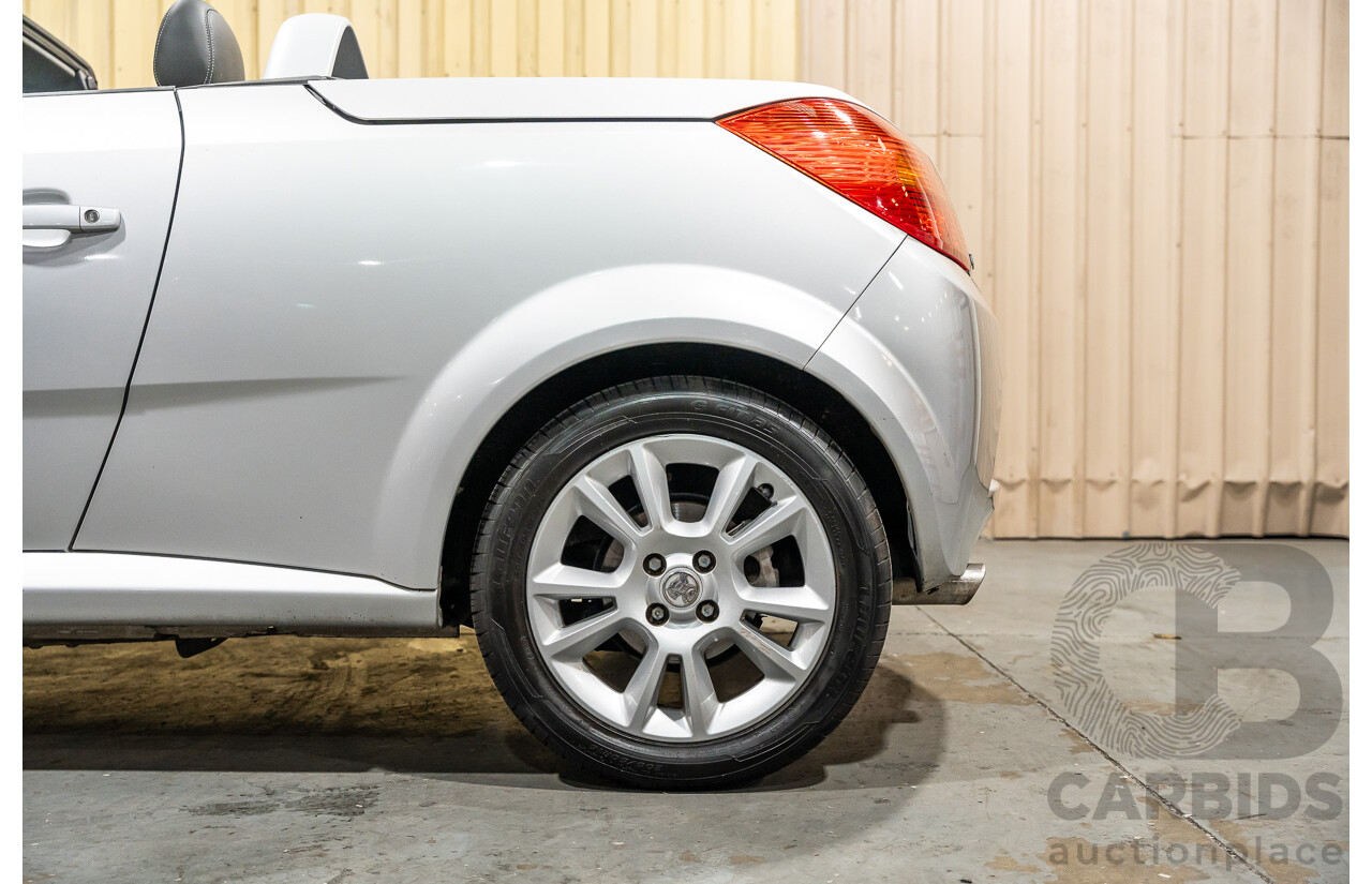 1/2006 Holden Tigra  XC MY06 2d Convertible Metallic Silver 1.8L