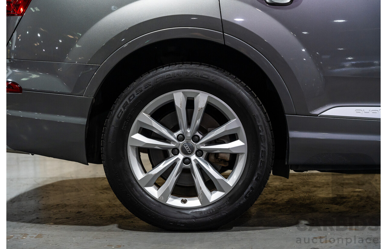 05/2016 Audi Q7 3.0 TDI Quattro (AWD) 4M MY16 Metallic Grey Turbo Diesel 3.0L - 7 Seater