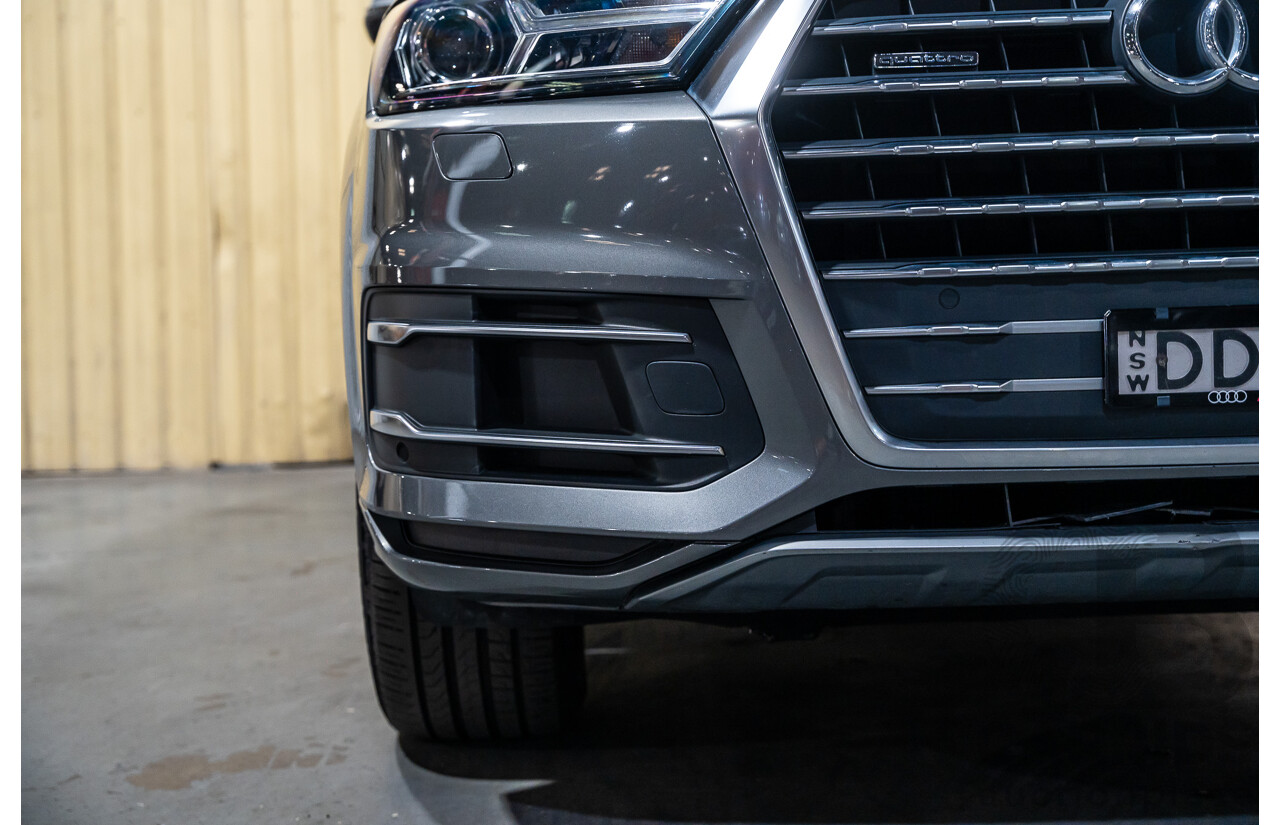 05/2016 Audi Q7 3.0 TDI Quattro (AWD) 4M MY16 Metallic Grey Turbo Diesel 3.0L - 7 Seater