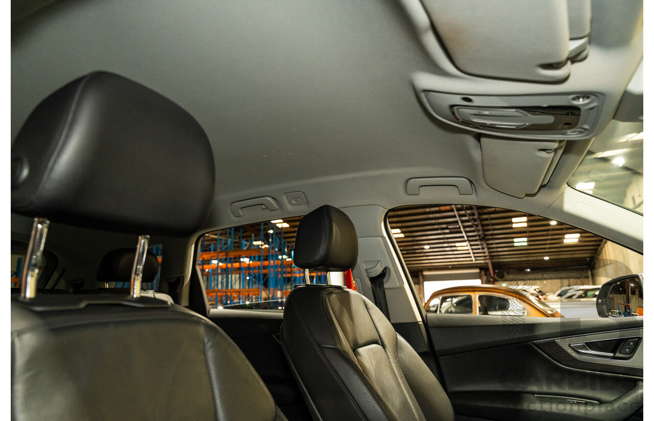 05/2016 Audi Q7 3.0 TDI Quattro (AWD) 4M MY16 Metallic Grey Turbo Diesel 3.0L - 7 Seater