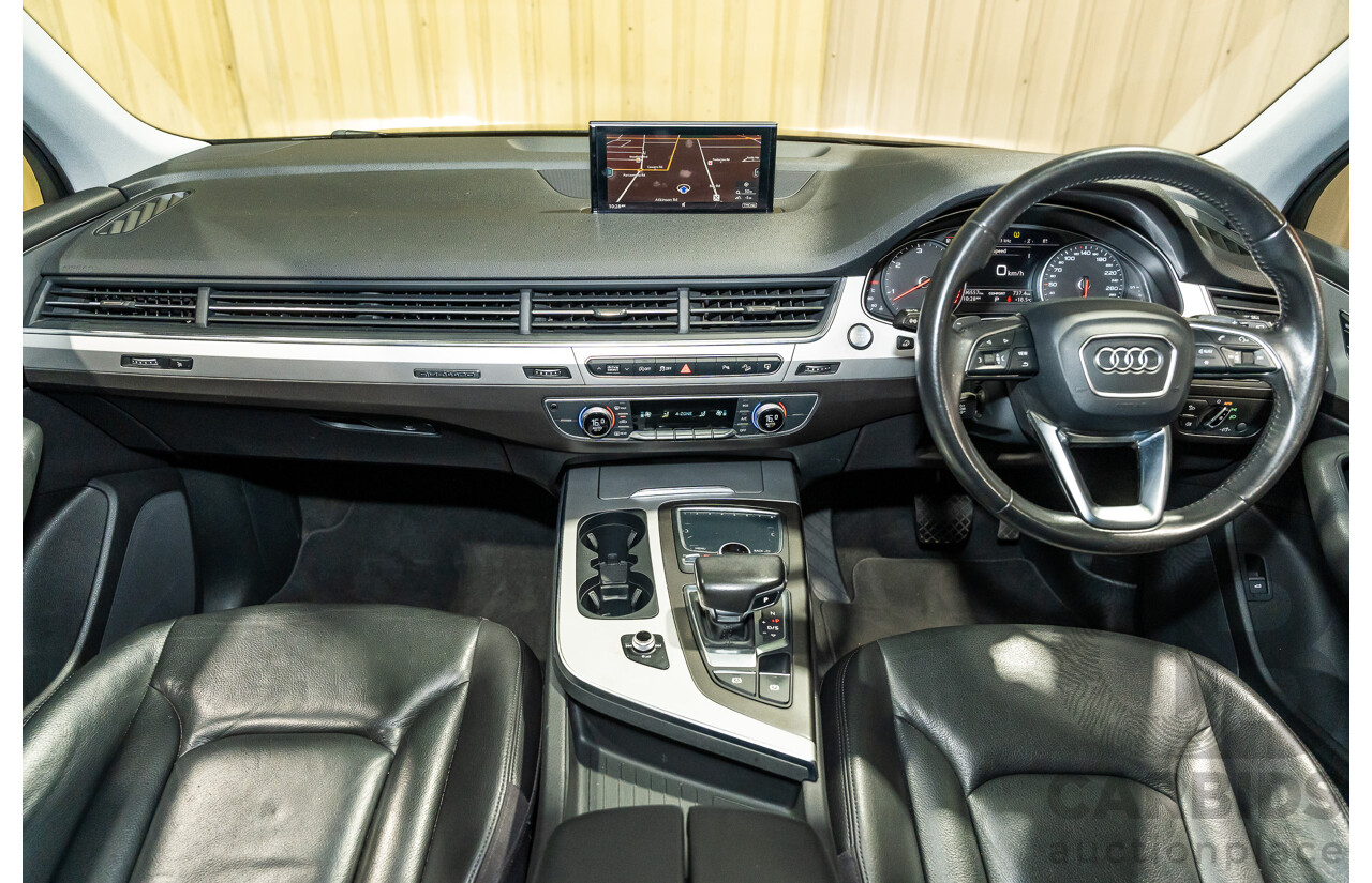 05/2016 Audi Q7 3.0 TDI Quattro (AWD) 4M MY16 Metallic Grey Turbo Diesel 3.0L - 7 Seater