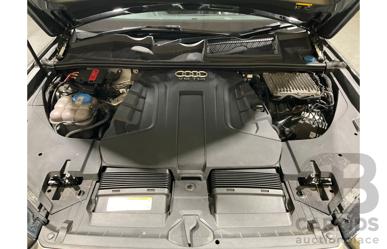 05/2016 Audi Q7 3.0 TDI Quattro (AWD) 4M MY16 Metallic Grey Turbo Diesel 3.0L - 7 Seater