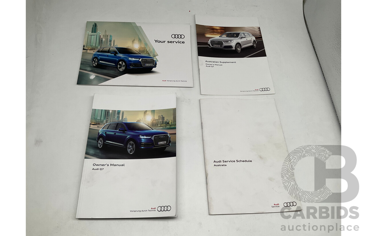 05/2016 Audi Q7 3.0 TDI Quattro (AWD) 4M MY16 Metallic Grey Turbo Diesel 3.0L - 7 Seater