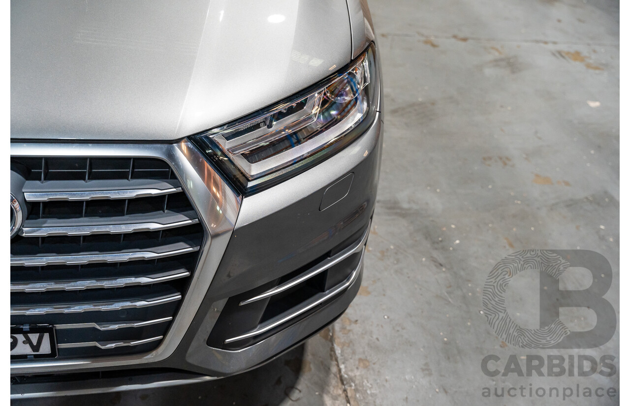 05/2016 Audi Q7 3.0 TDI Quattro (AWD) 4M MY16 Metallic Grey Turbo Diesel 3.0L - 7 Seater