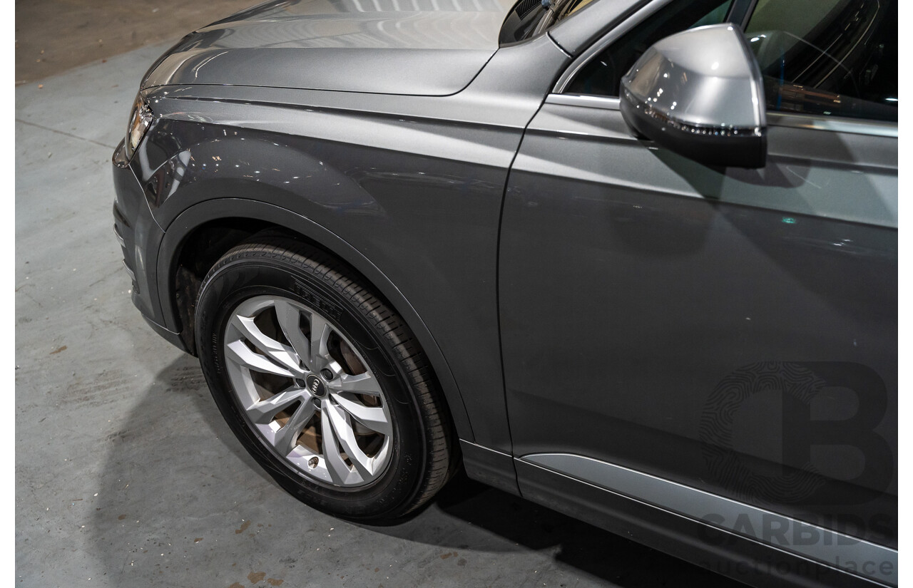 05/2016 Audi Q7 3.0 TDI Quattro (AWD) 4M MY16 Metallic Grey Turbo Diesel 3.0L - 7 Seater