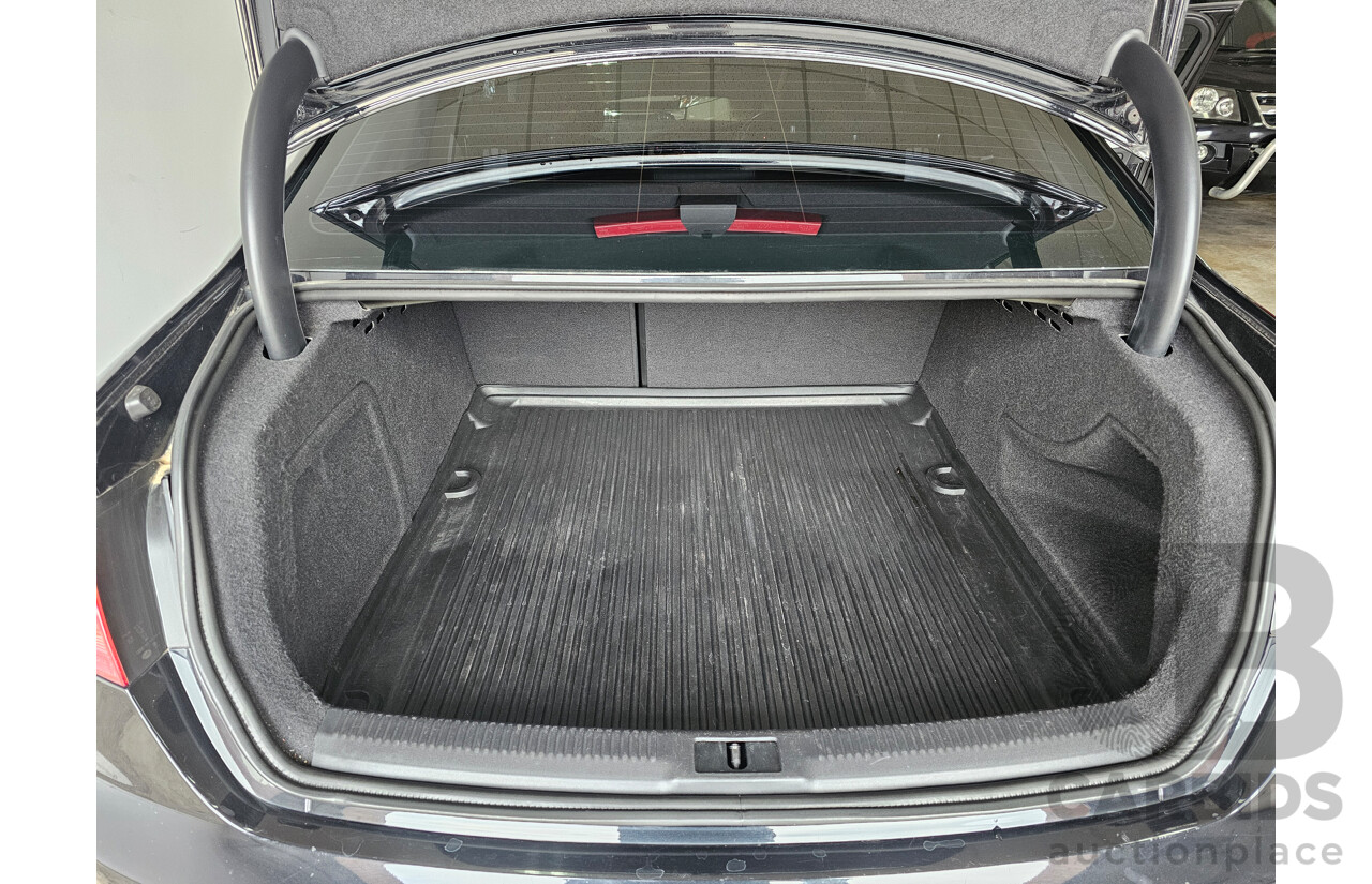 1/2012 Audi A4 1.8 TFSI B8 (8K) MY12 4d Sedan Black 1.8L