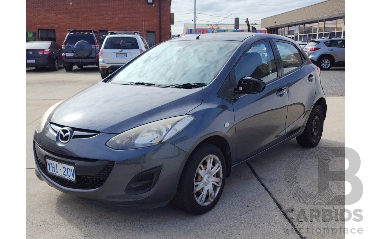 01/2011 Mazda Mazda2 NEO FWD DE MY10 5D Hatchback Grey 1.5L