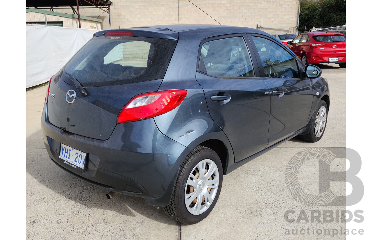 01/2011 Mazda Mazda2 NEO FWD DE MY10 5D Hatchback Grey 1.5L