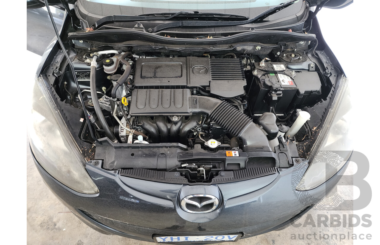 01/2011 Mazda Mazda2 NEO FWD DE MY10 5D Hatchback Grey 1.5L