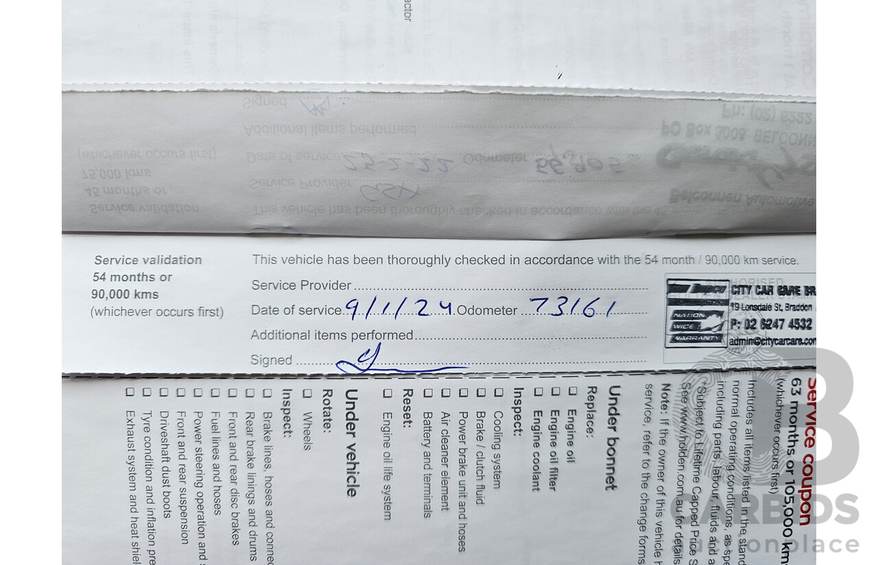 7/2015 Holden Barina CD TM MY15 5d Hatchback White 1.6L