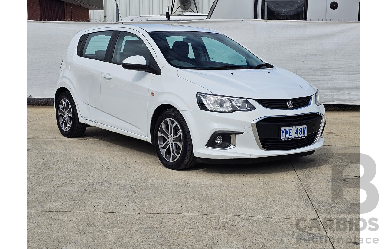 07/2017 Holden Barina LS FWD TM MY17 5D Hatchback White 1.6L