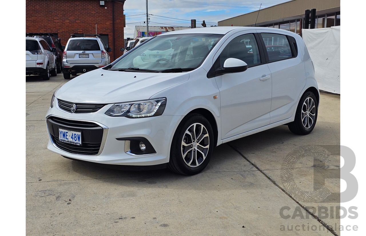07/2017 Holden Barina LS FWD TM MY17 5D Hatchback White 1.6L