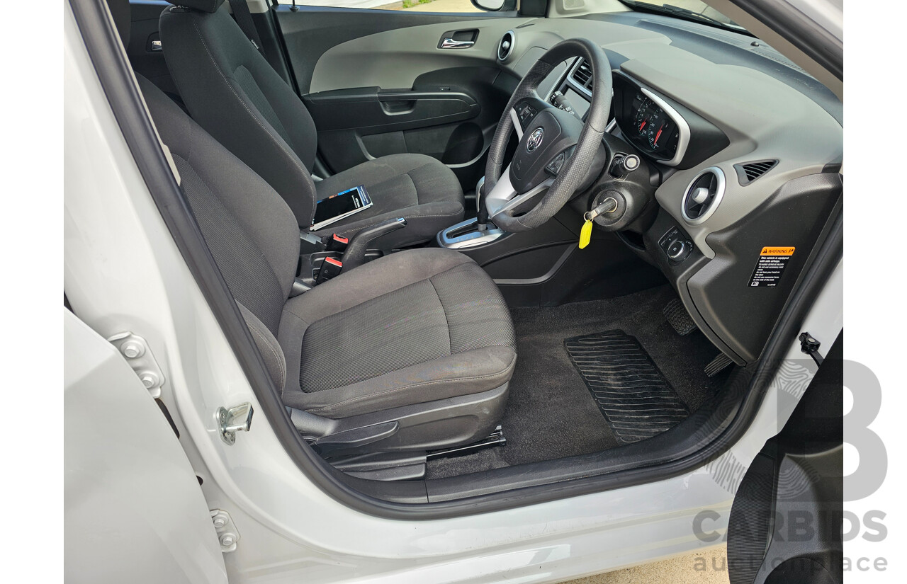 07/2017 Holden Barina LS FWD TM MY17 5D Hatchback White 1.6L