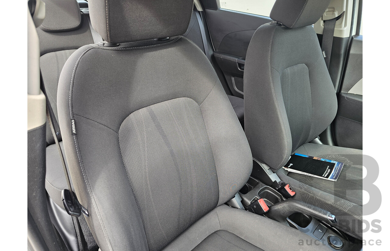 07/2017 Holden Barina LS FWD TM MY17 5D Hatchback White 1.6L