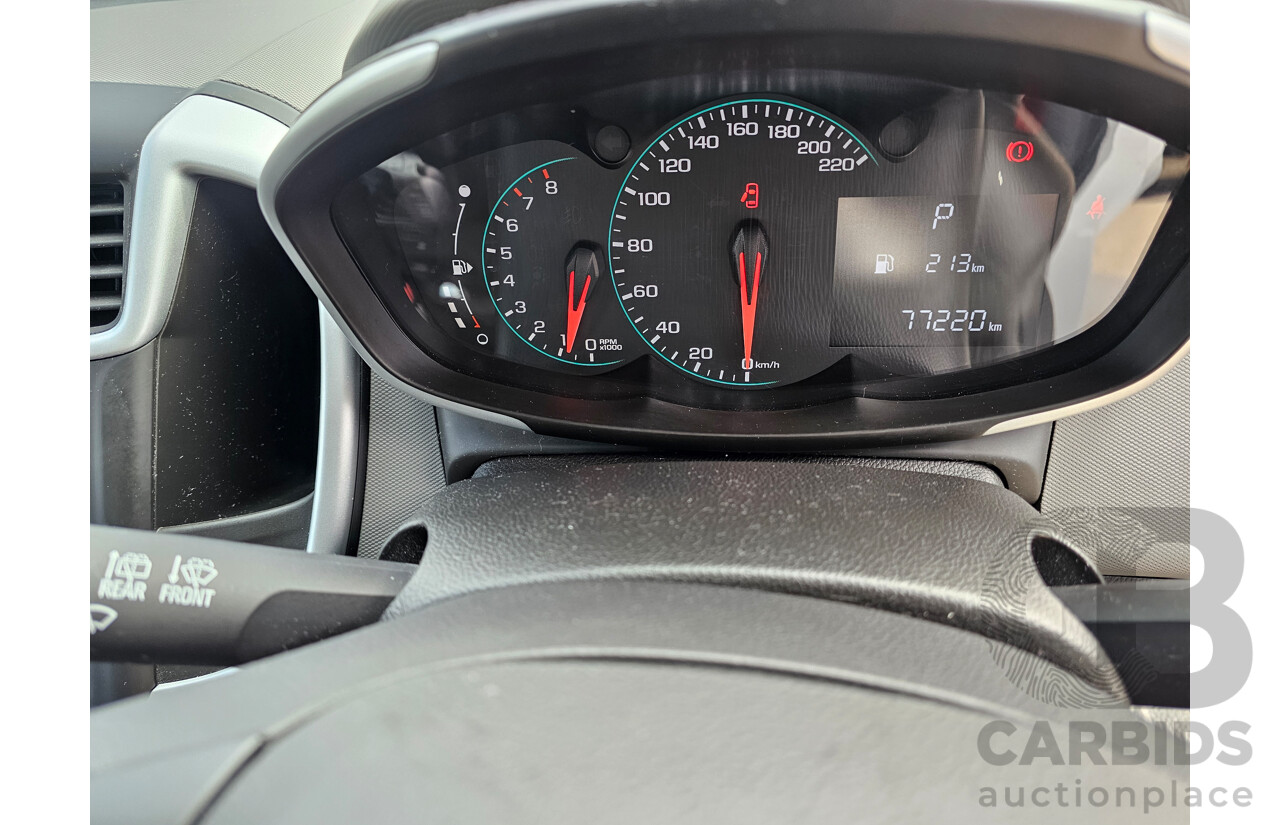 07/2017 Holden Barina LS FWD TM MY17 5D Hatchback White 1.6L