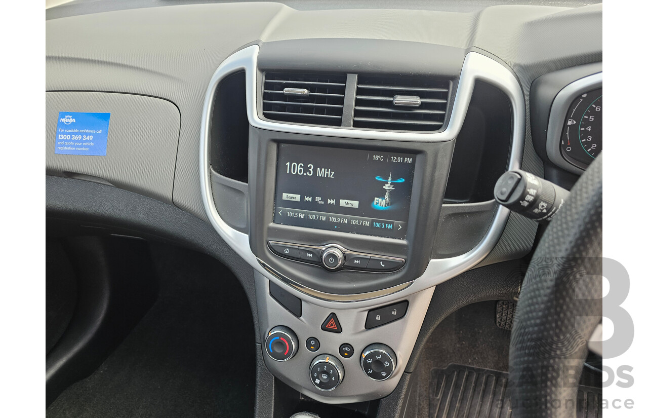 07/2017 Holden Barina LS FWD TM MY17 5D Hatchback White 1.6L