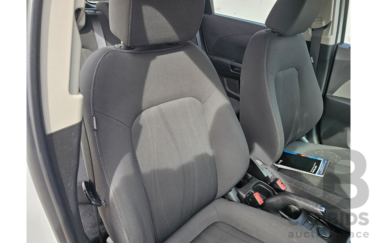 07/2017 Holden Barina LS FWD TM MY17 5D Hatchback White 1.6L